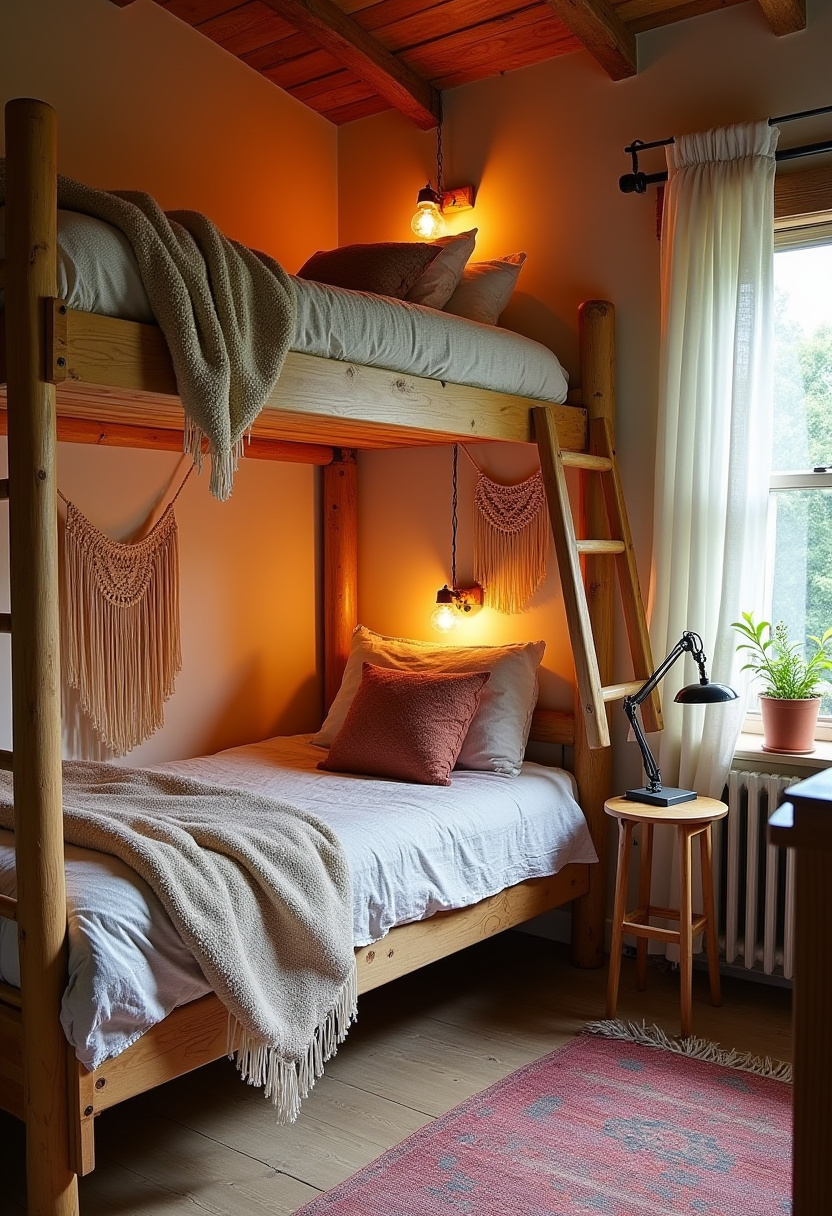 2 Loft Beds In One Room 12