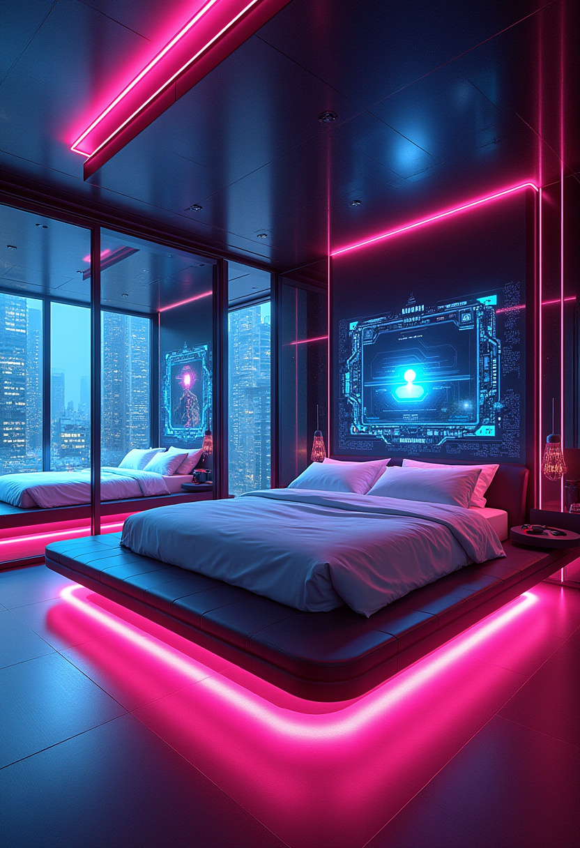 2 Loft Beds In One Room 18