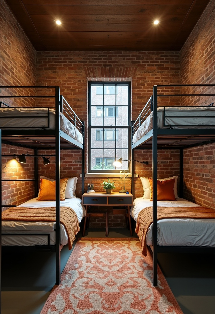 2 Loft Beds In One Room 2