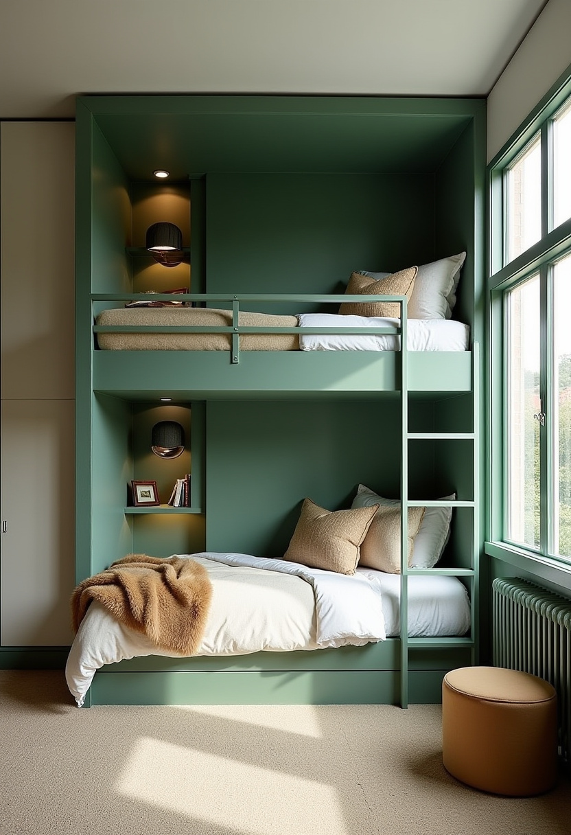 2 Loft Beds In One Room 21