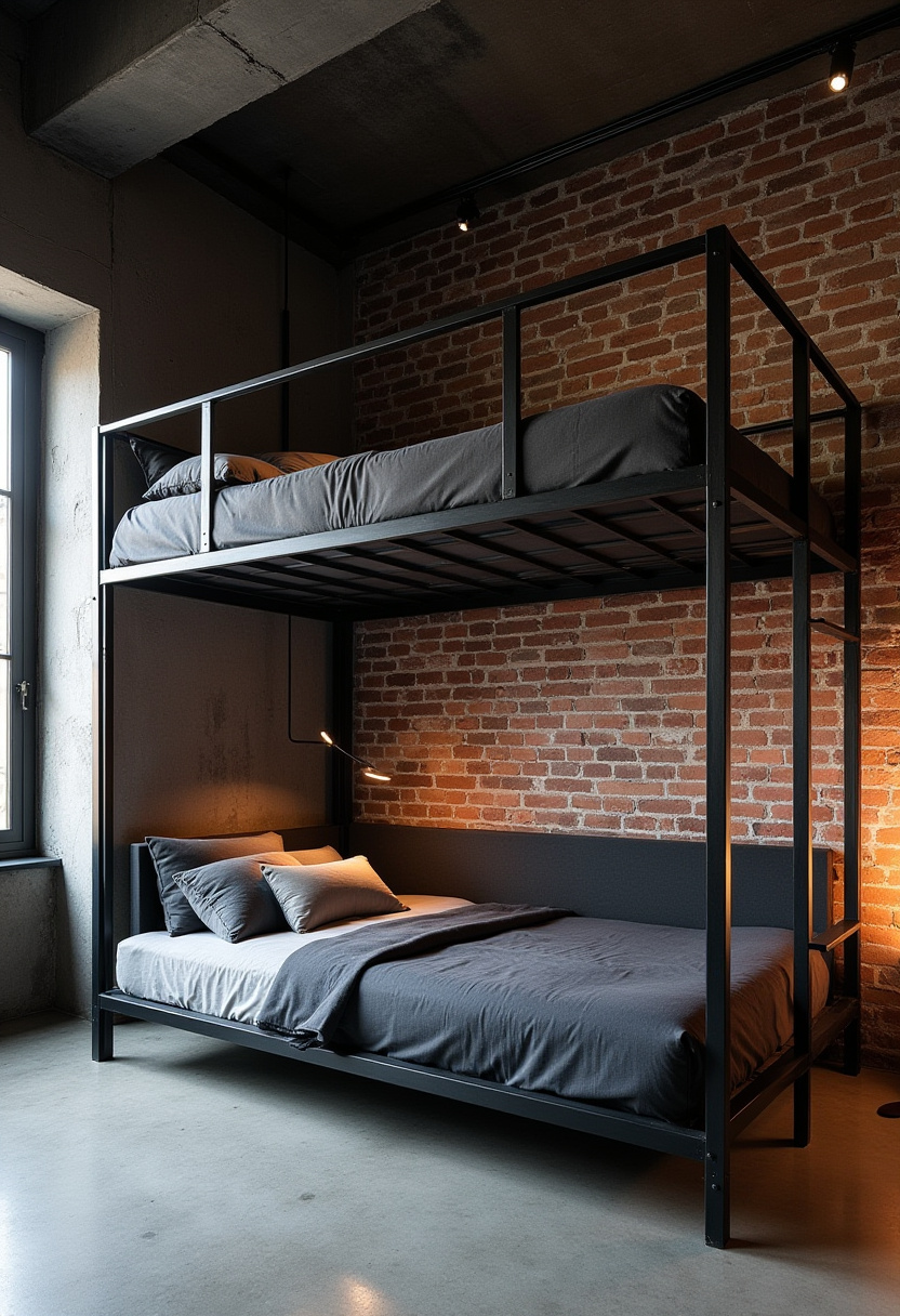 2 Loft Beds In One Room 26