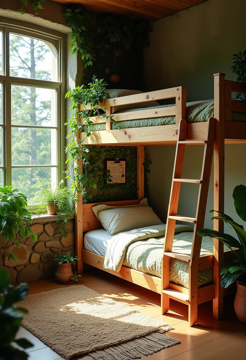 2 Loft Beds In One Room 29