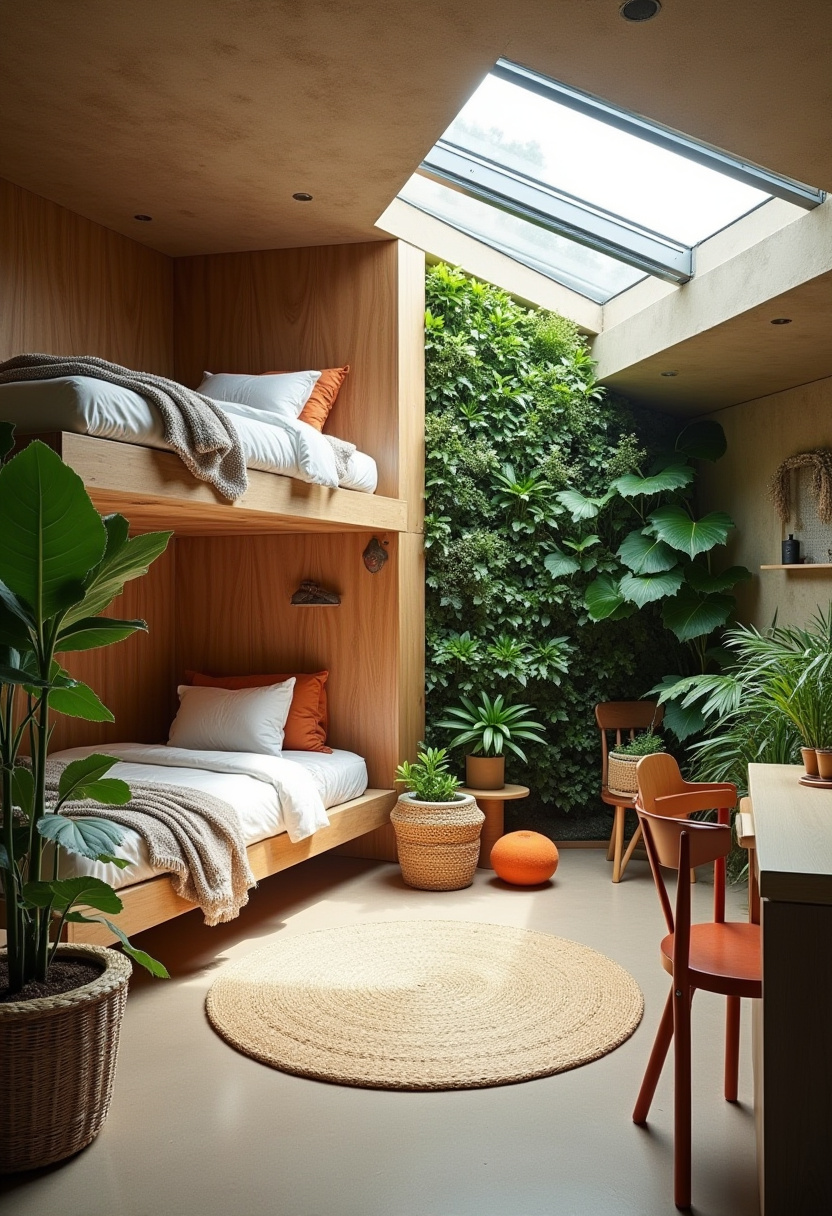 2 Loft Beds In One Room 9