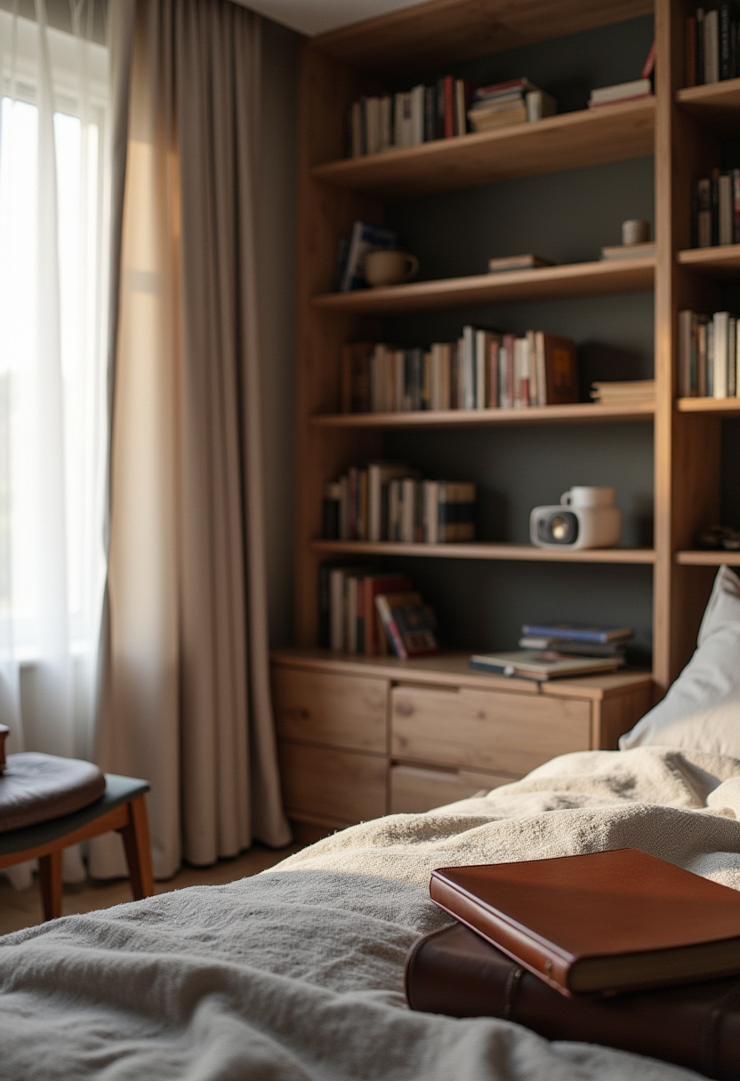 Academia Bedroom Aesthetic 1