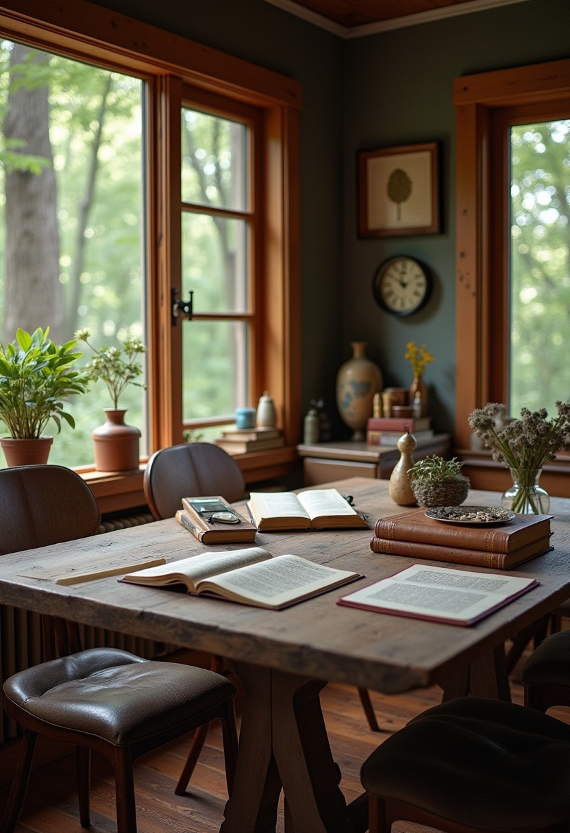 Academia Bedroom Aesthetic 11