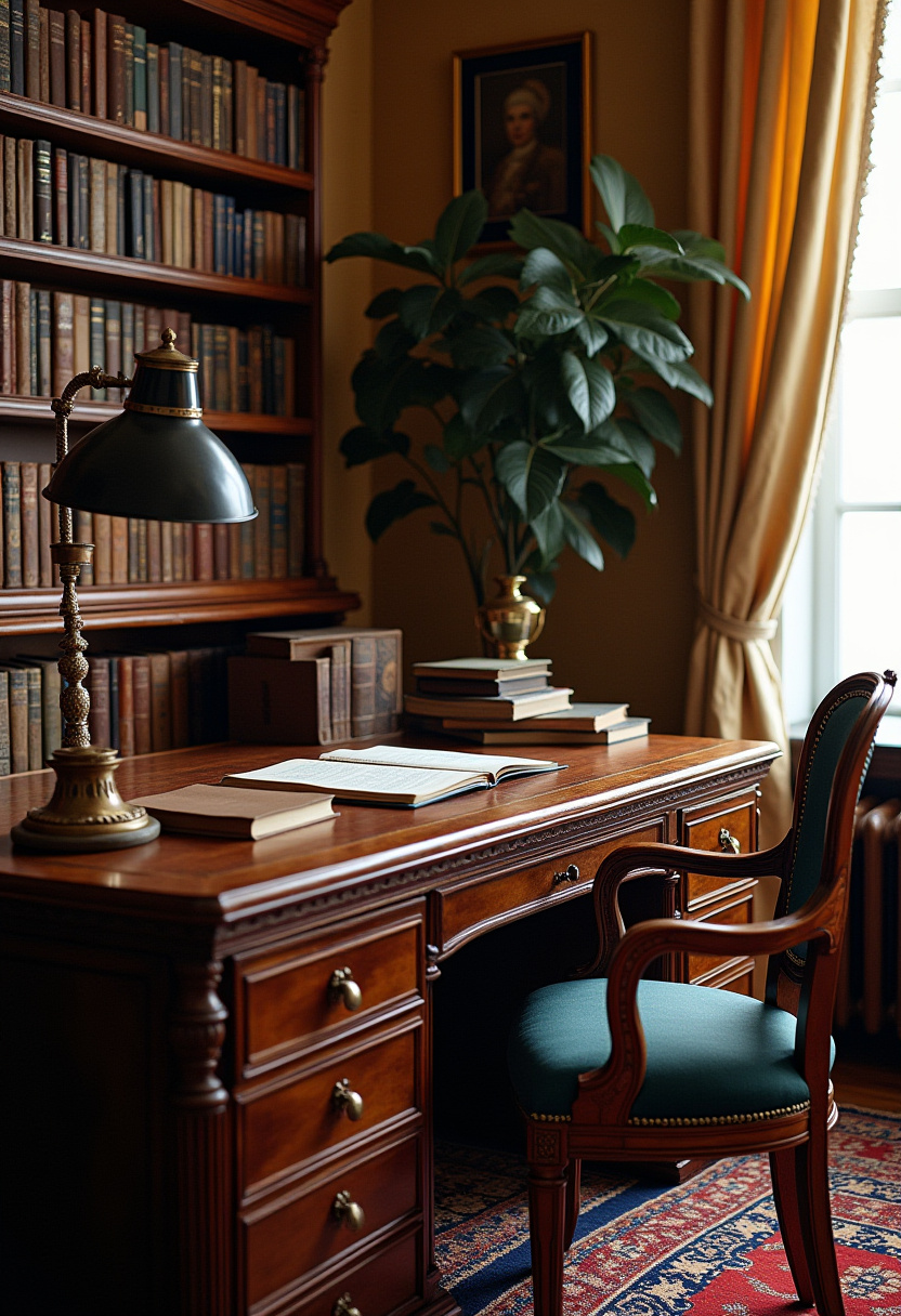 Academia Bedroom Aesthetic 28