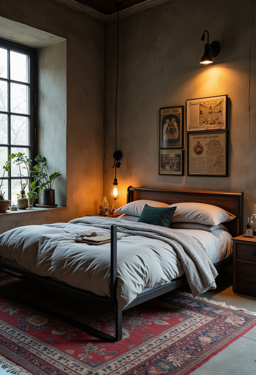 Academia Bedroom Aesthetic 5