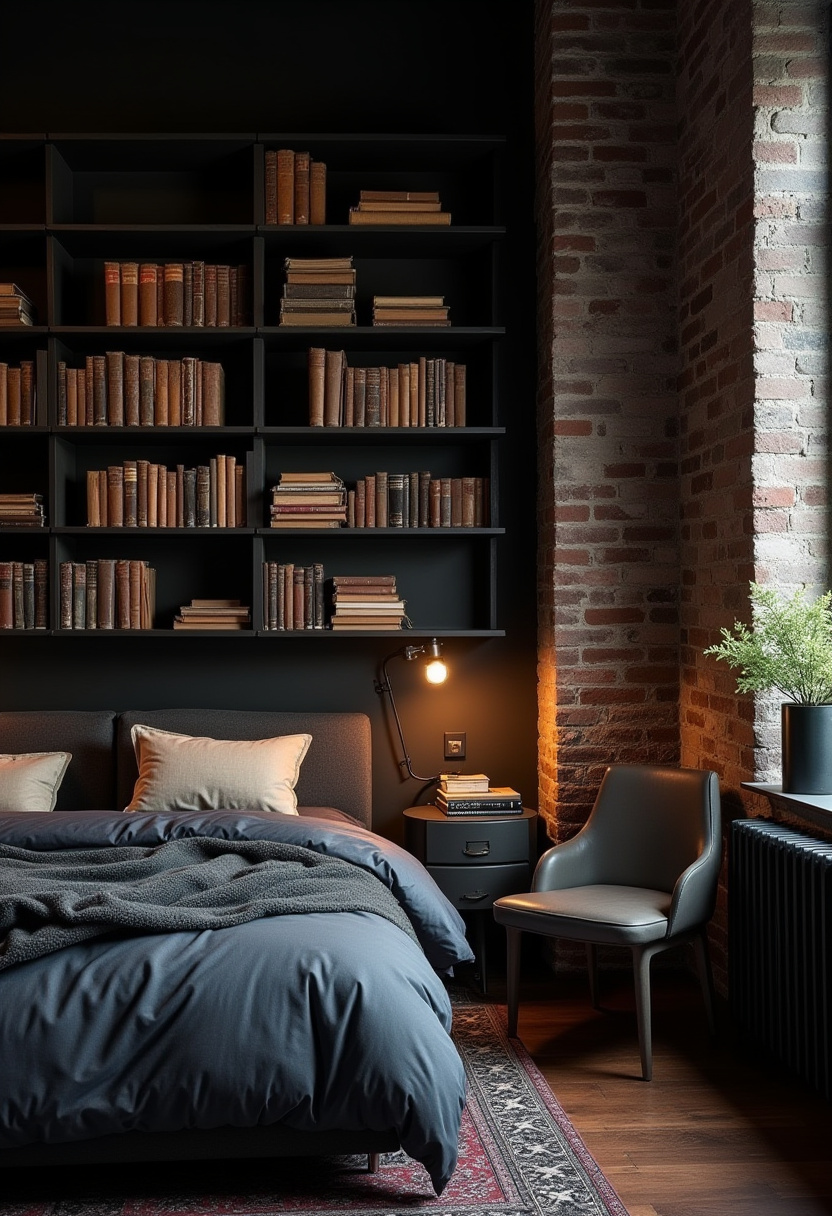 Academia Bedroom Aesthetic 8