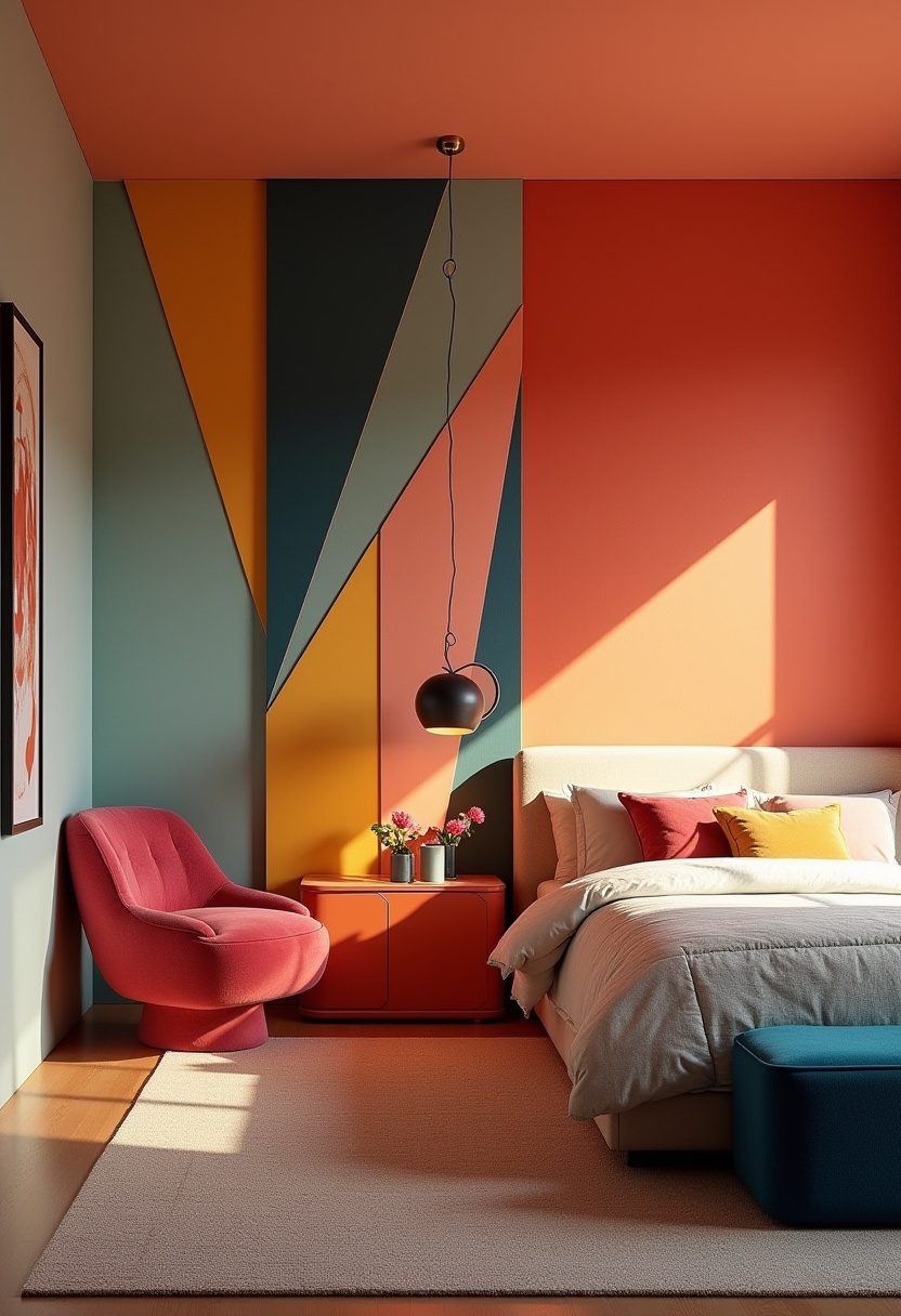 Accent Wall Bedroom 28