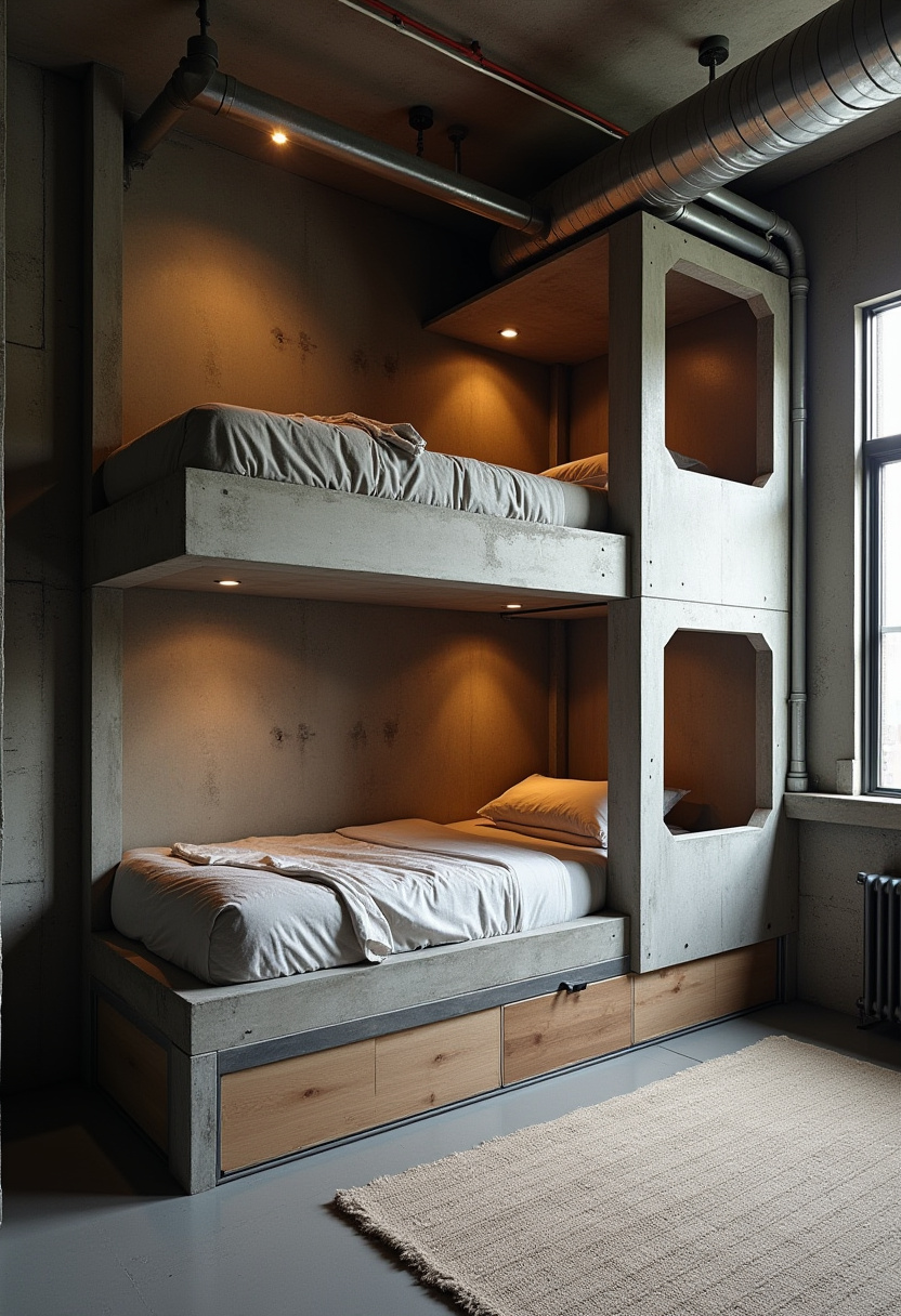 Adult Bunk Beds Guest Rooms 15