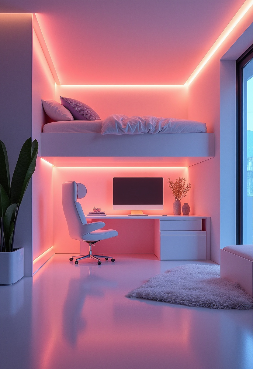 Adult Loft Bed For Small Rooms 16