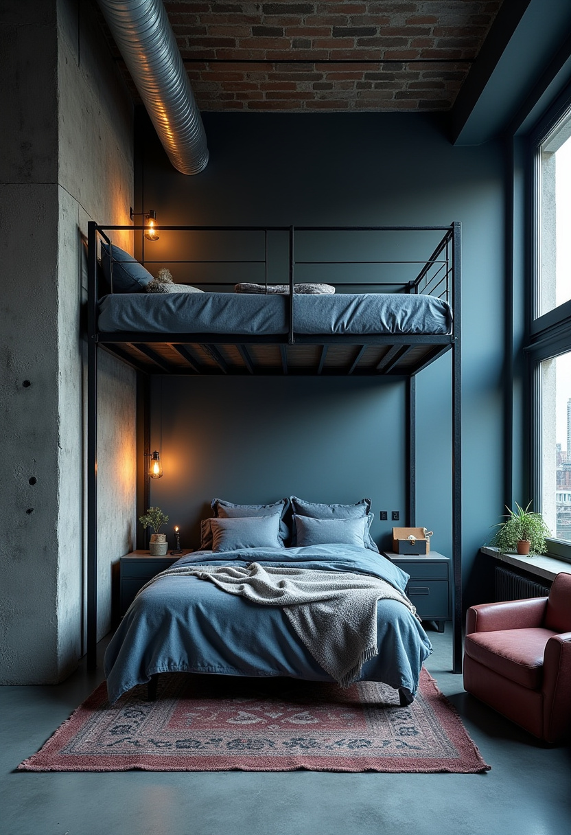 Adult Loft Bed For Small Rooms 29