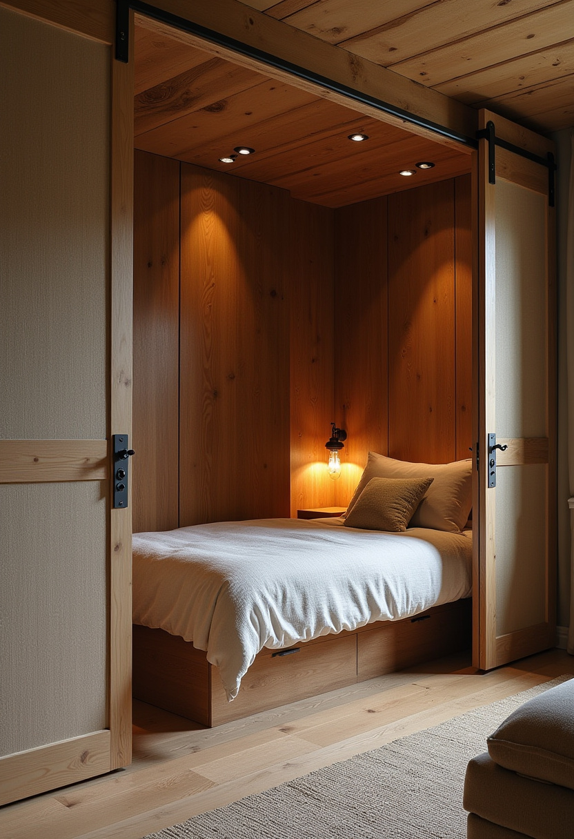 Bed In Closet Aesthetic 12