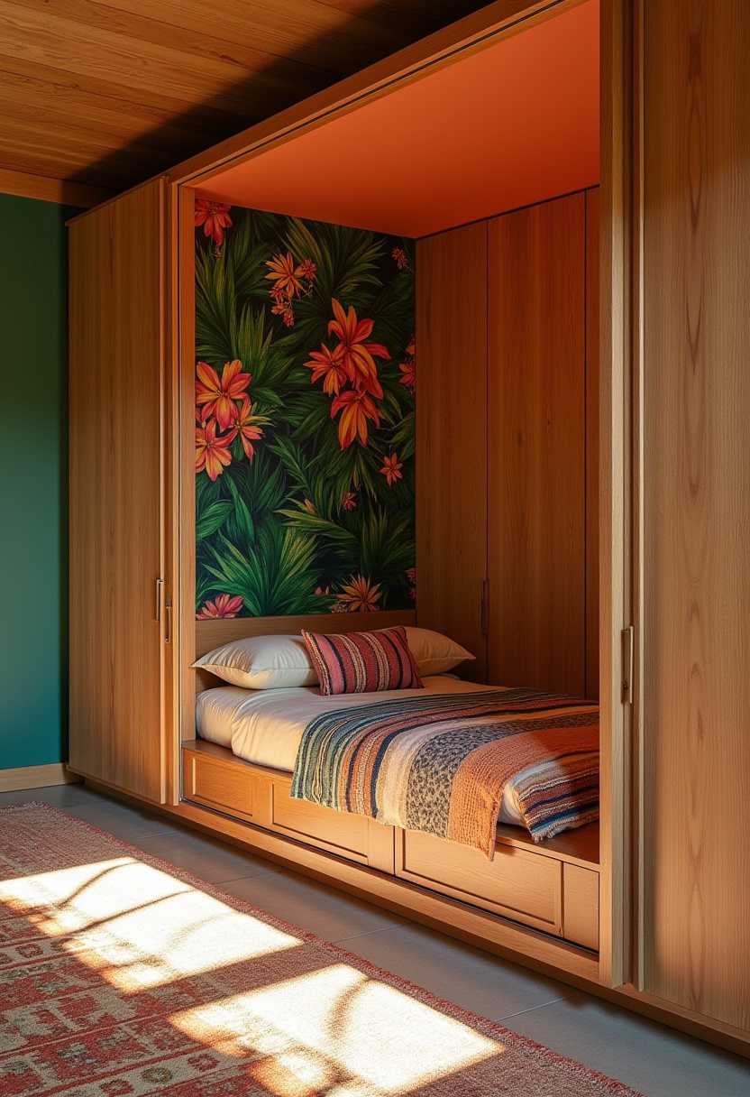 Bed In Closet Aesthetic 16