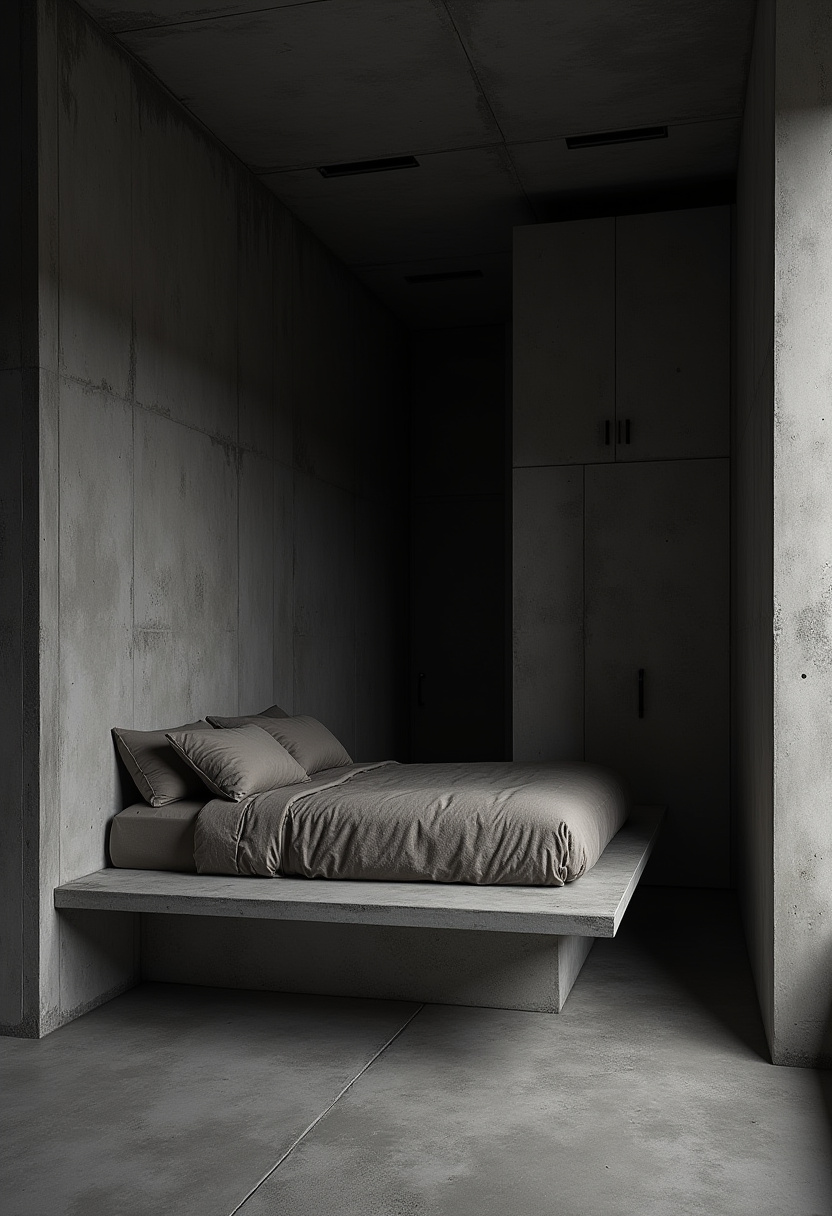 Bed In Closet Aesthetic 17