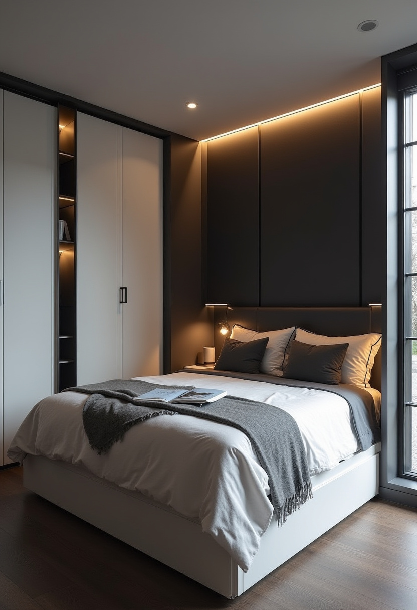 Bed In Closet Aesthetic 2