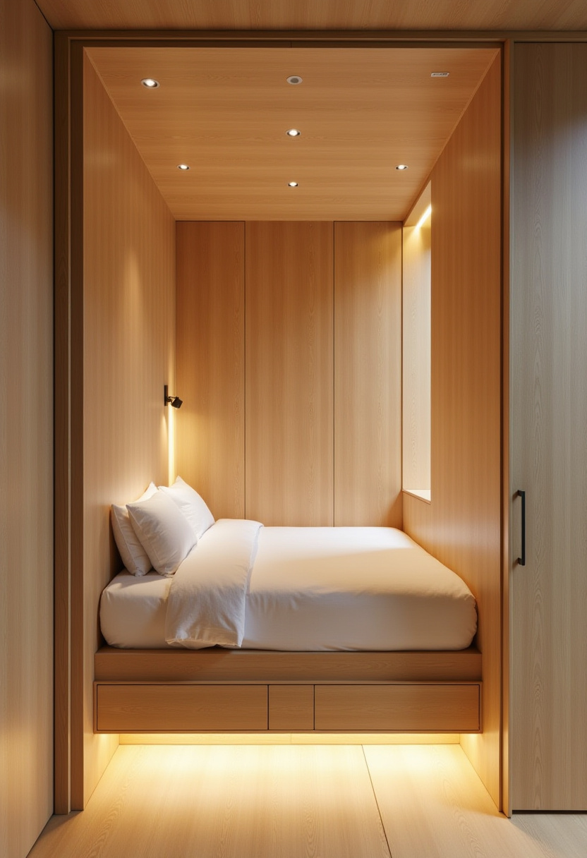 Bed In Closet Aesthetic 24