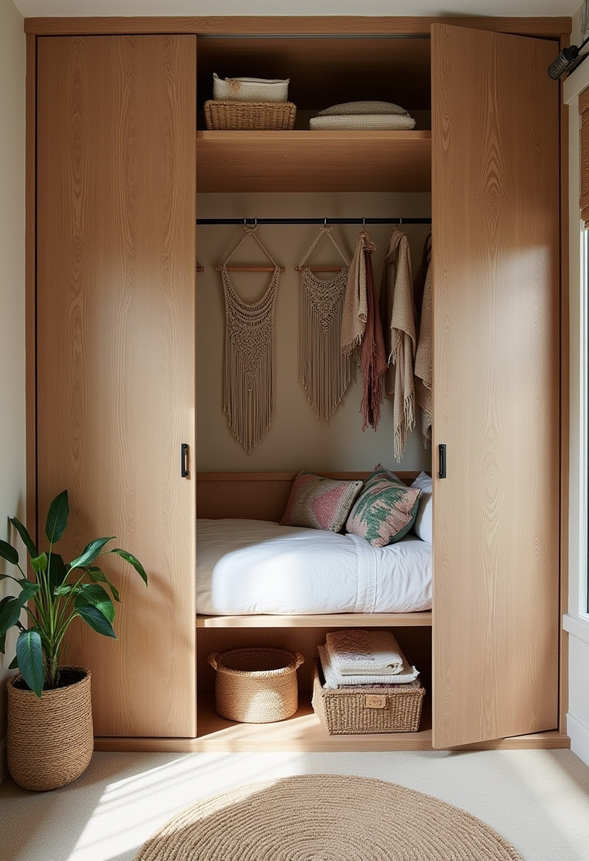 Bed In Closet Aesthetic 27