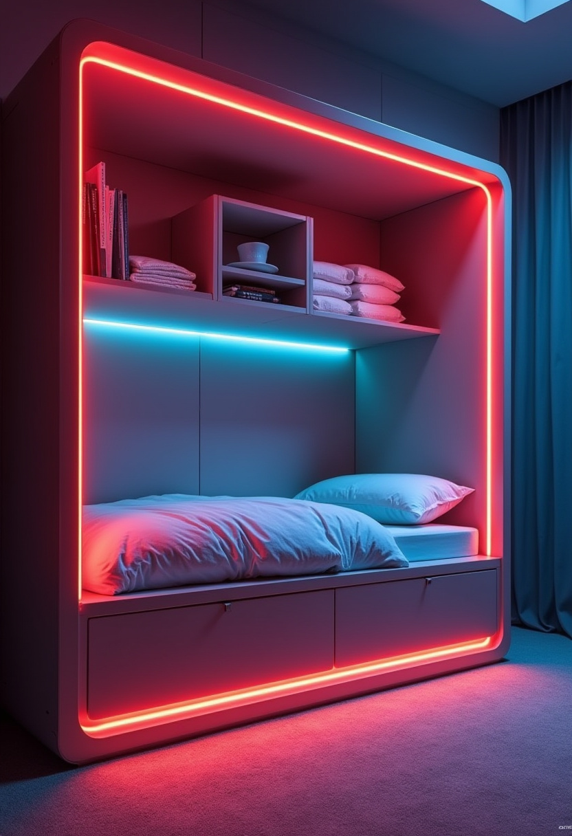 Bed In Closet Aesthetic 29
