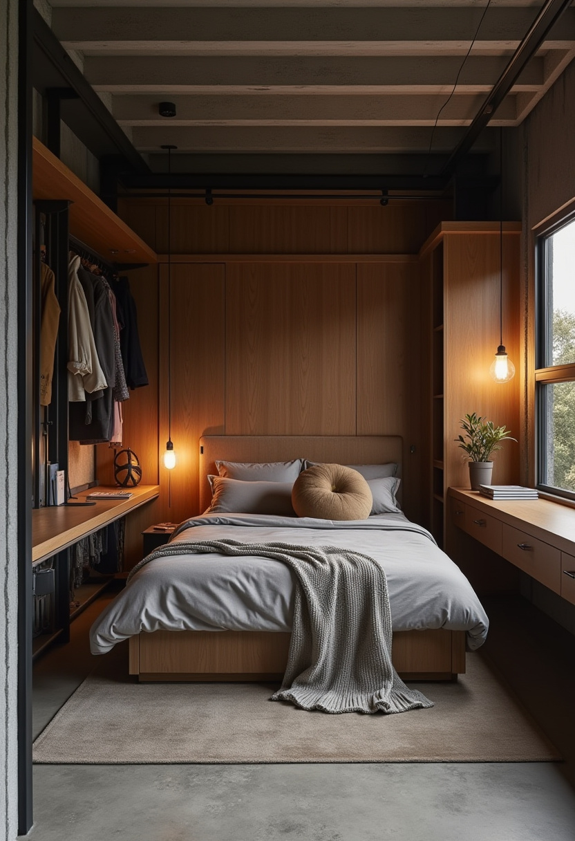 Bed In Closet Aesthetic 4