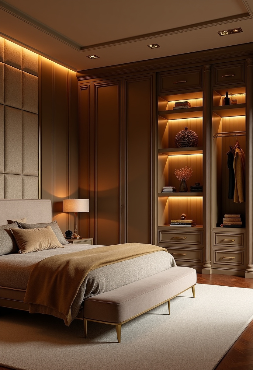 Bed In Closet Aesthetic 7