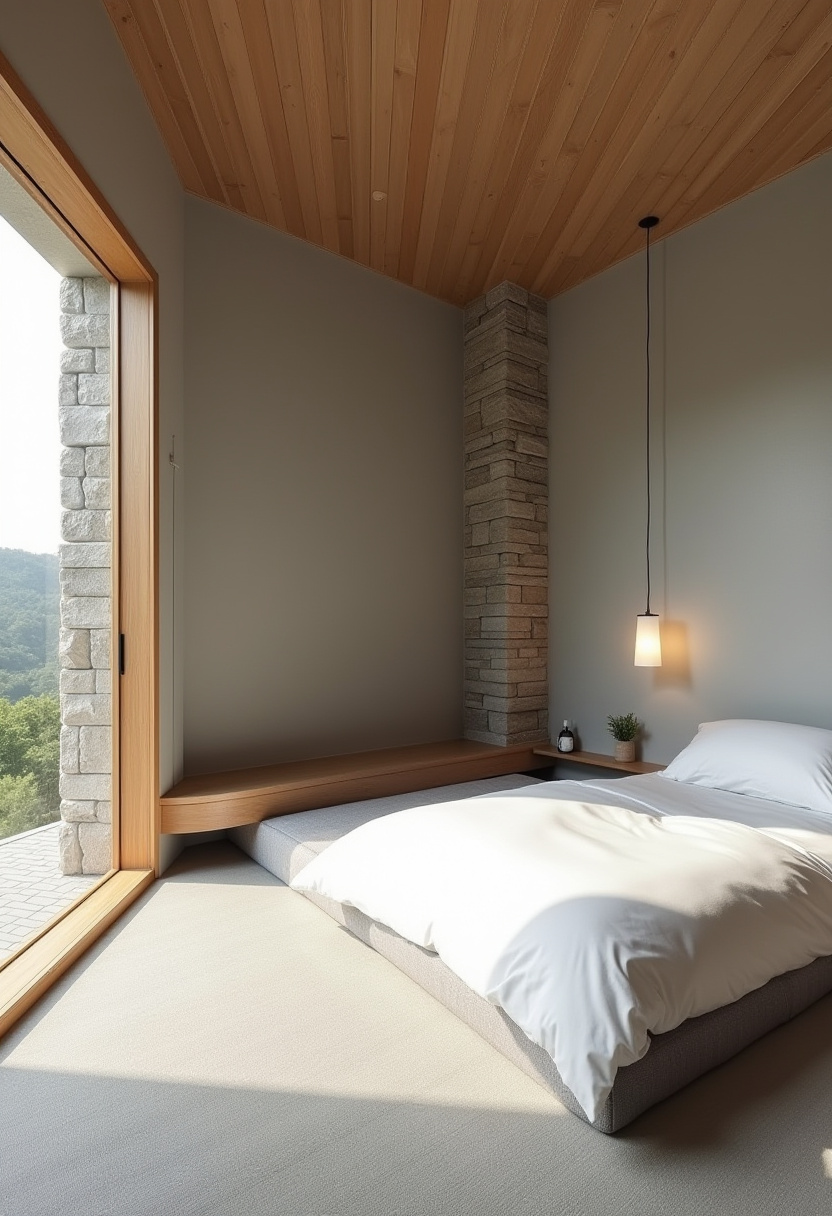 Bed On Floor Ideas Aesthetic 24