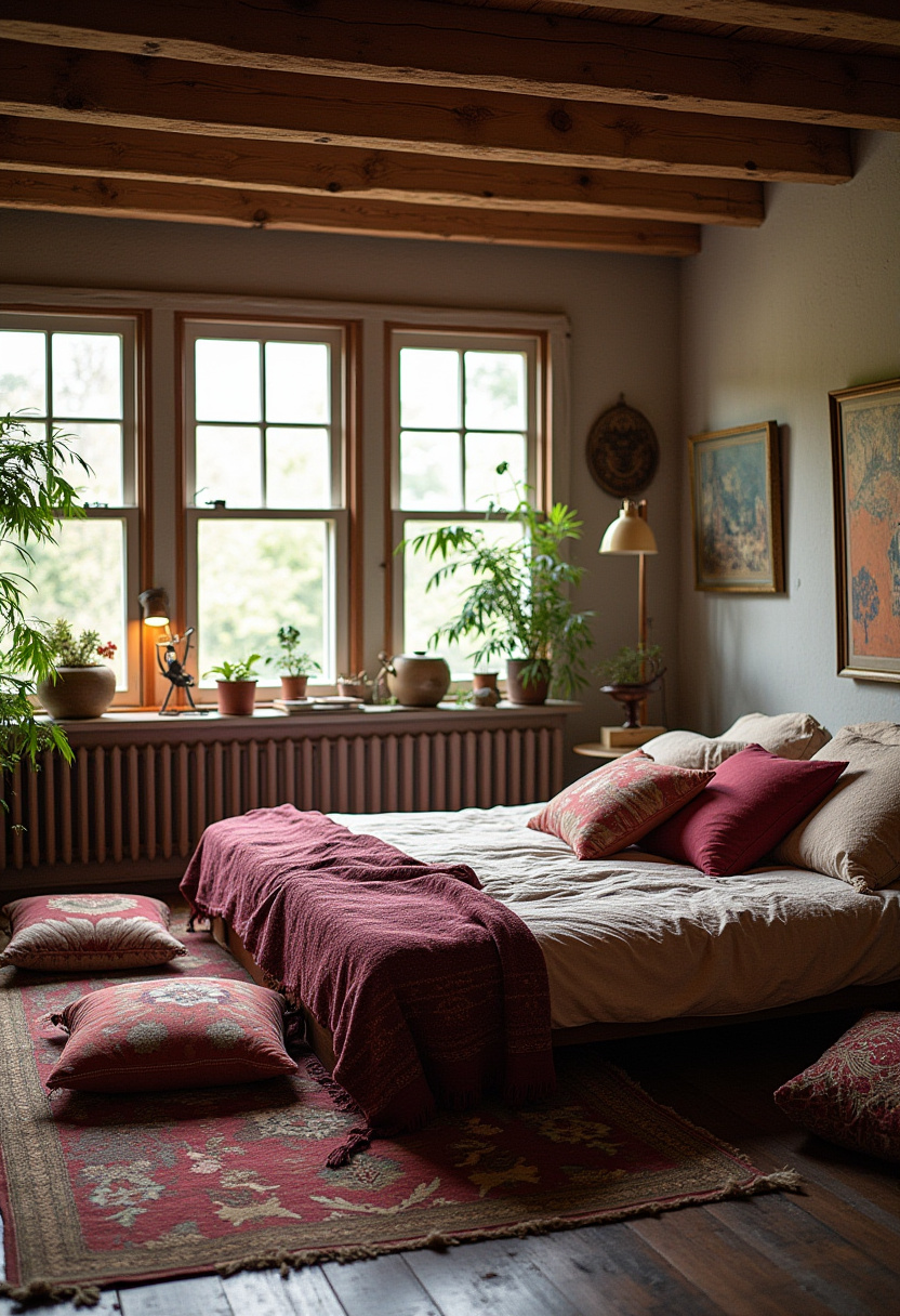 Bed On Floor Ideas Aesthetic 25