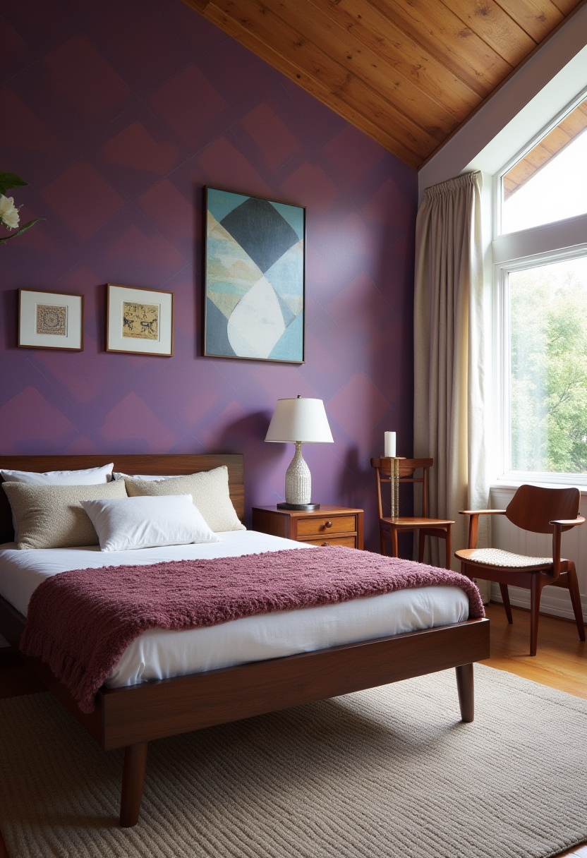 Black And Purple Bedroom Ideas 10