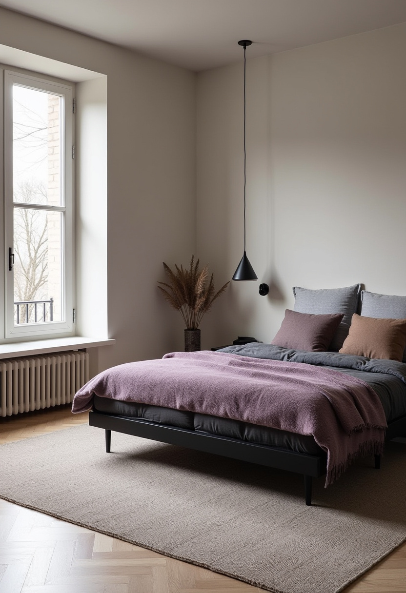 Black And Purple Bedroom Ideas 11