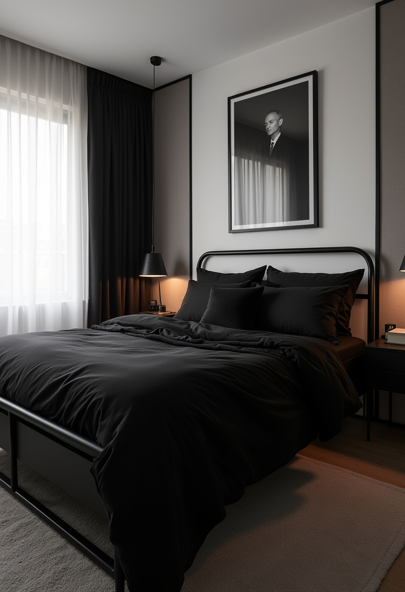 Black Bedroom Ideas 1
