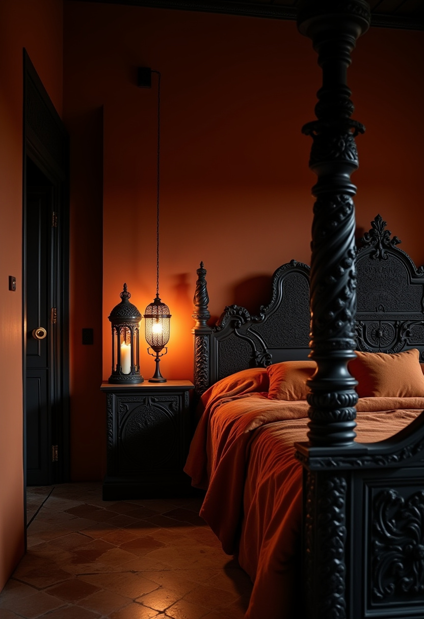 Black Bedroom Ideas 19