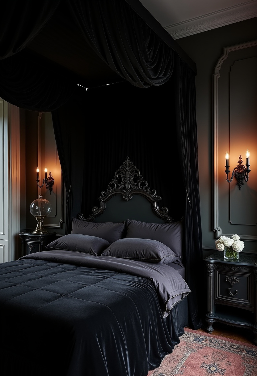 Black Bedroom Ideas 6
