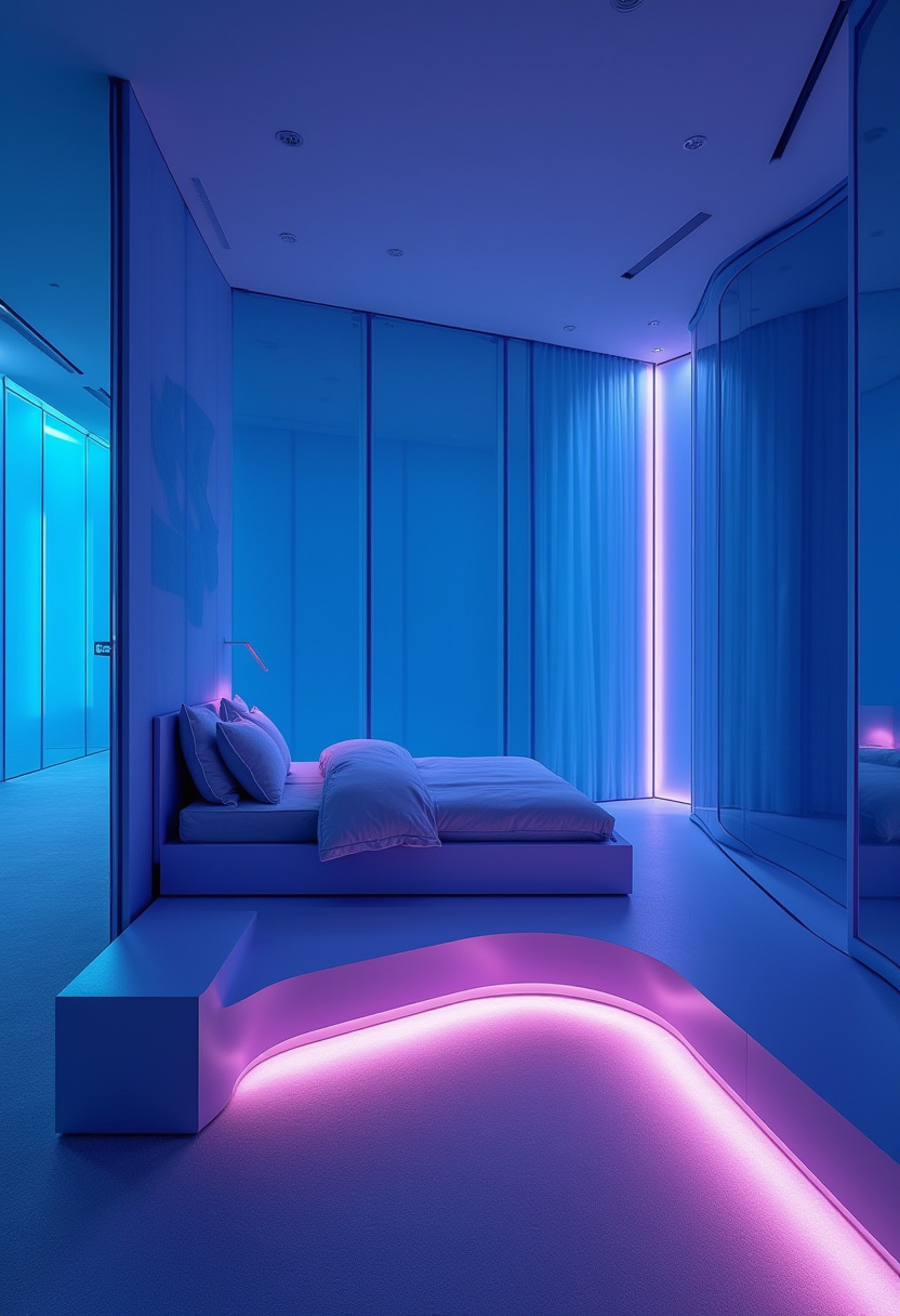 Blue And Purple Bedroom Ideas 18