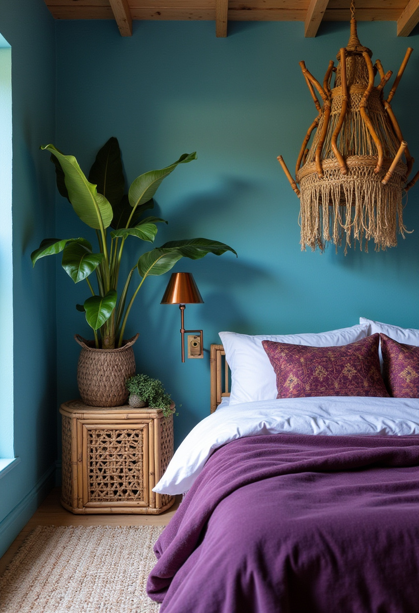 Blue And Purple Bedroom Ideas 21