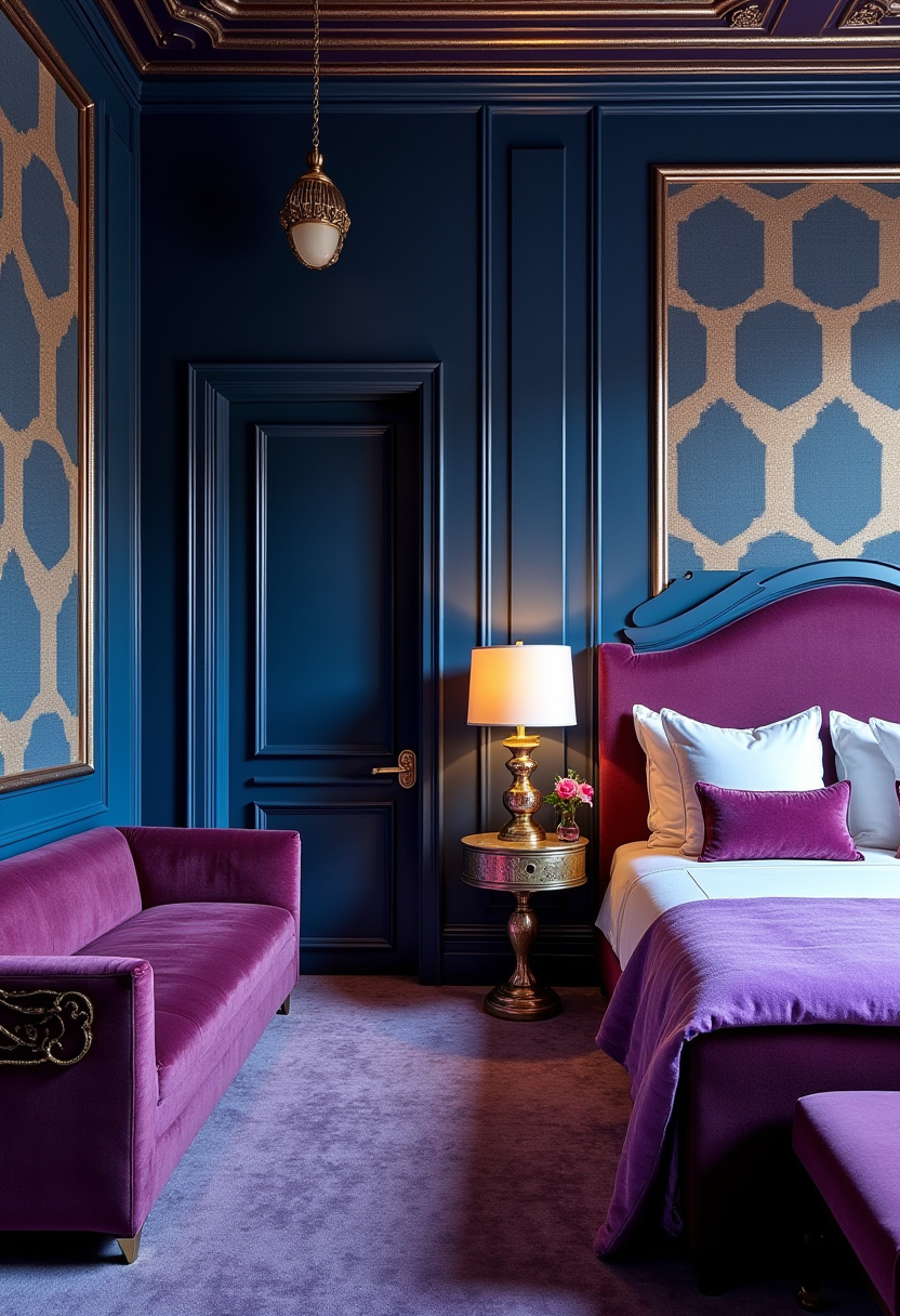 Blue And Purple Bedroom Ideas 4