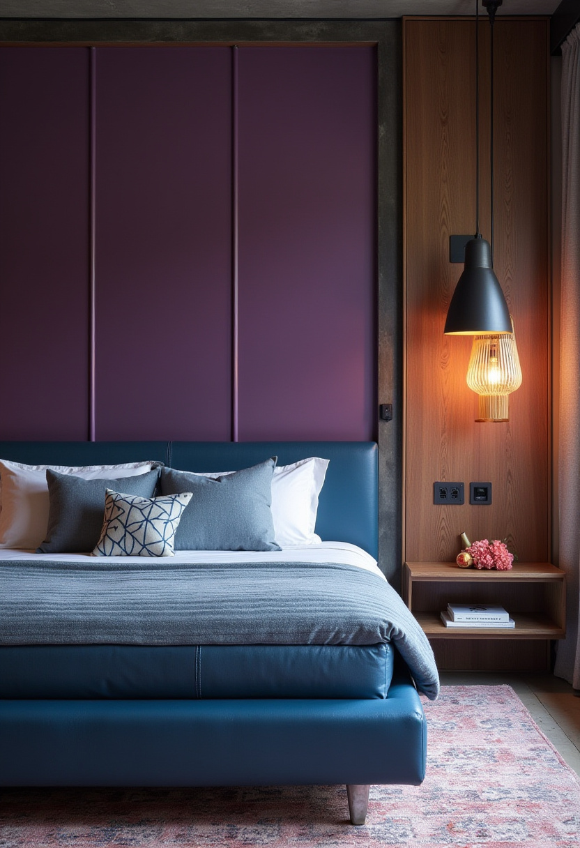 Blue And Purple Bedroom Ideas 6