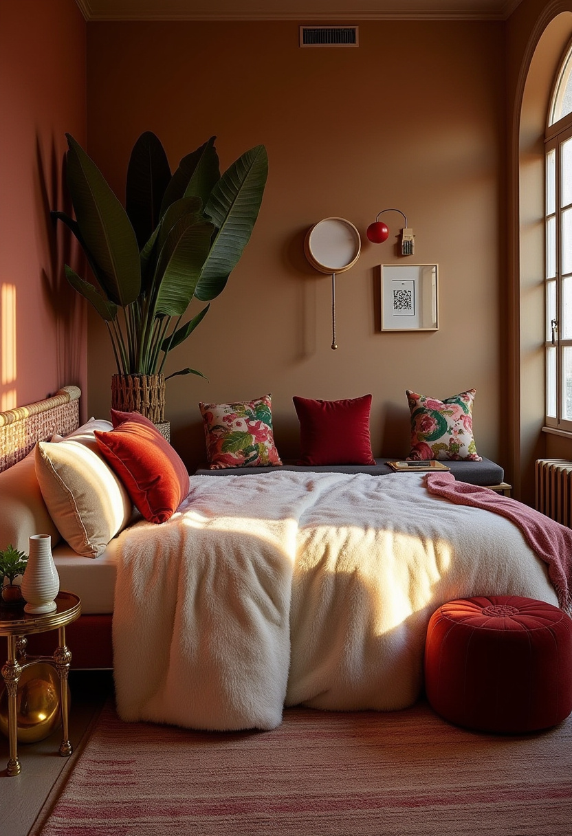 Bohemian Bedroom Decor & Styling 14