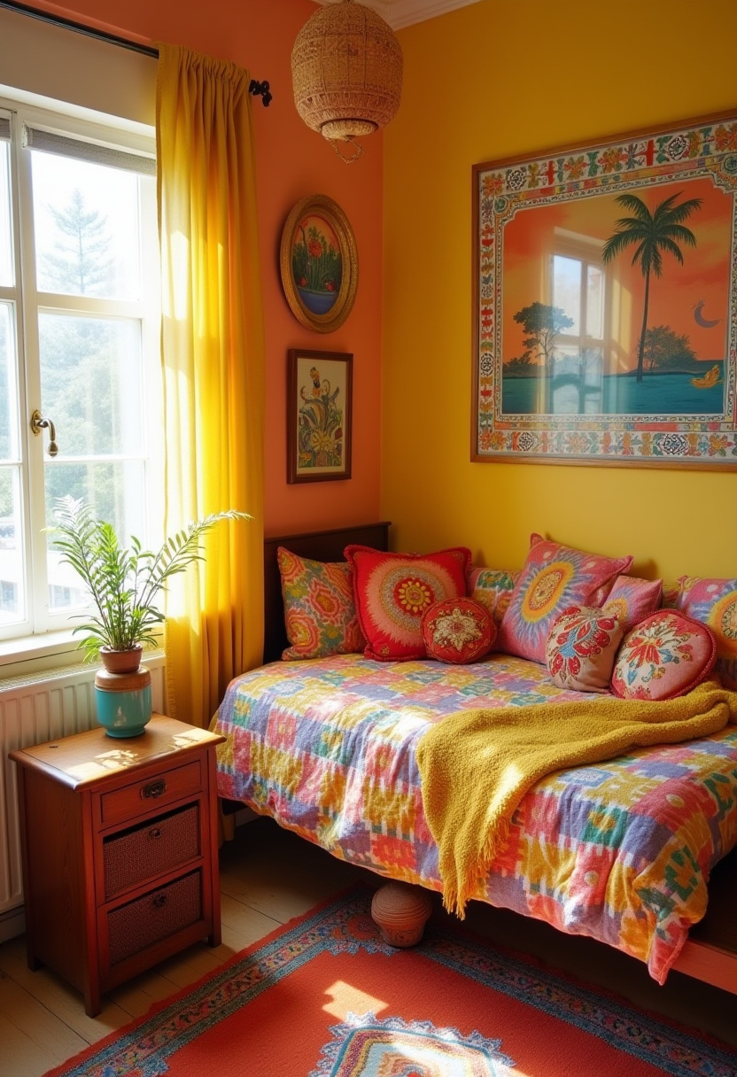 Bohemian Bedroom Decor & Styling 16