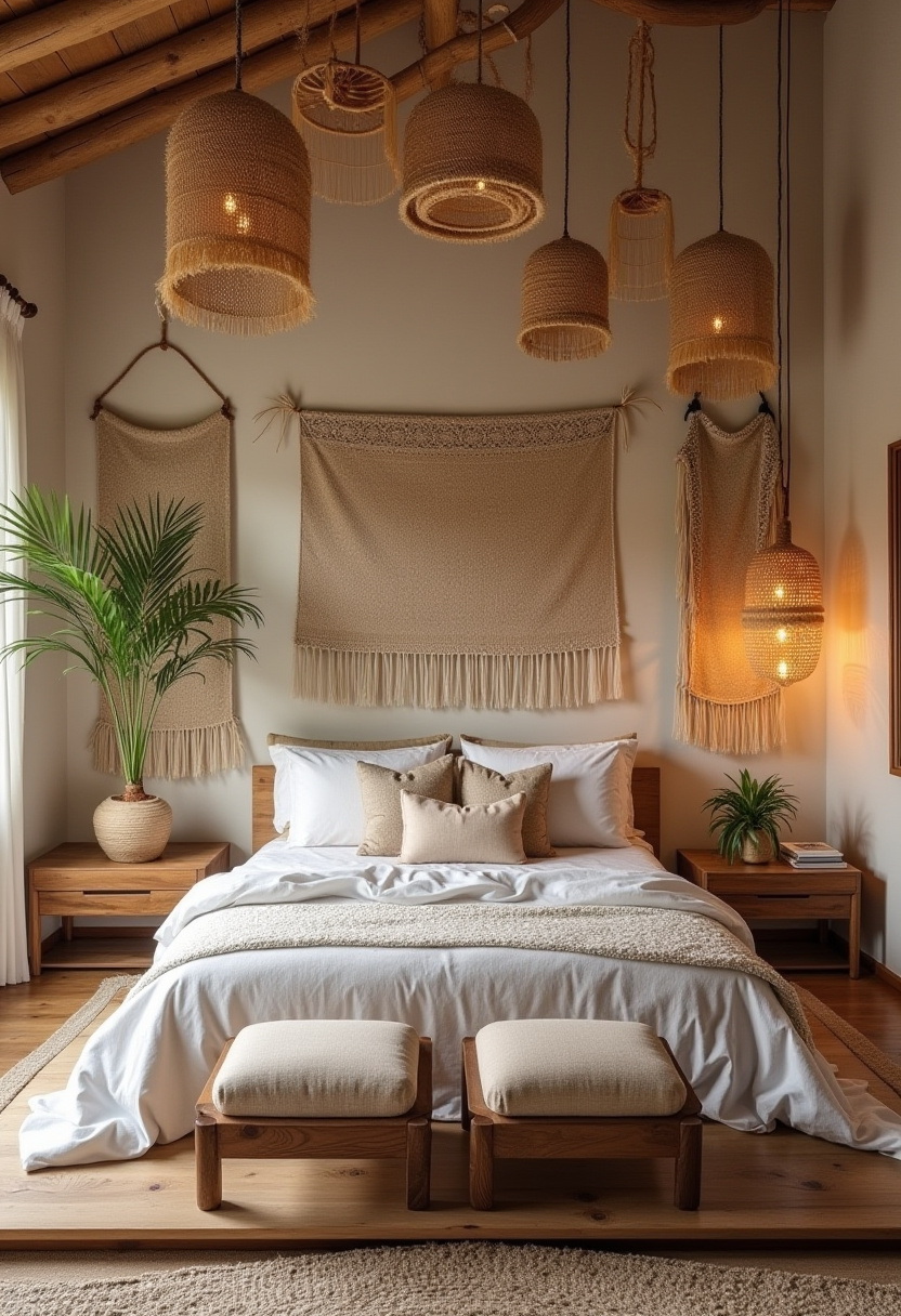 Bohemian Bedroom Decor & Styling 2
