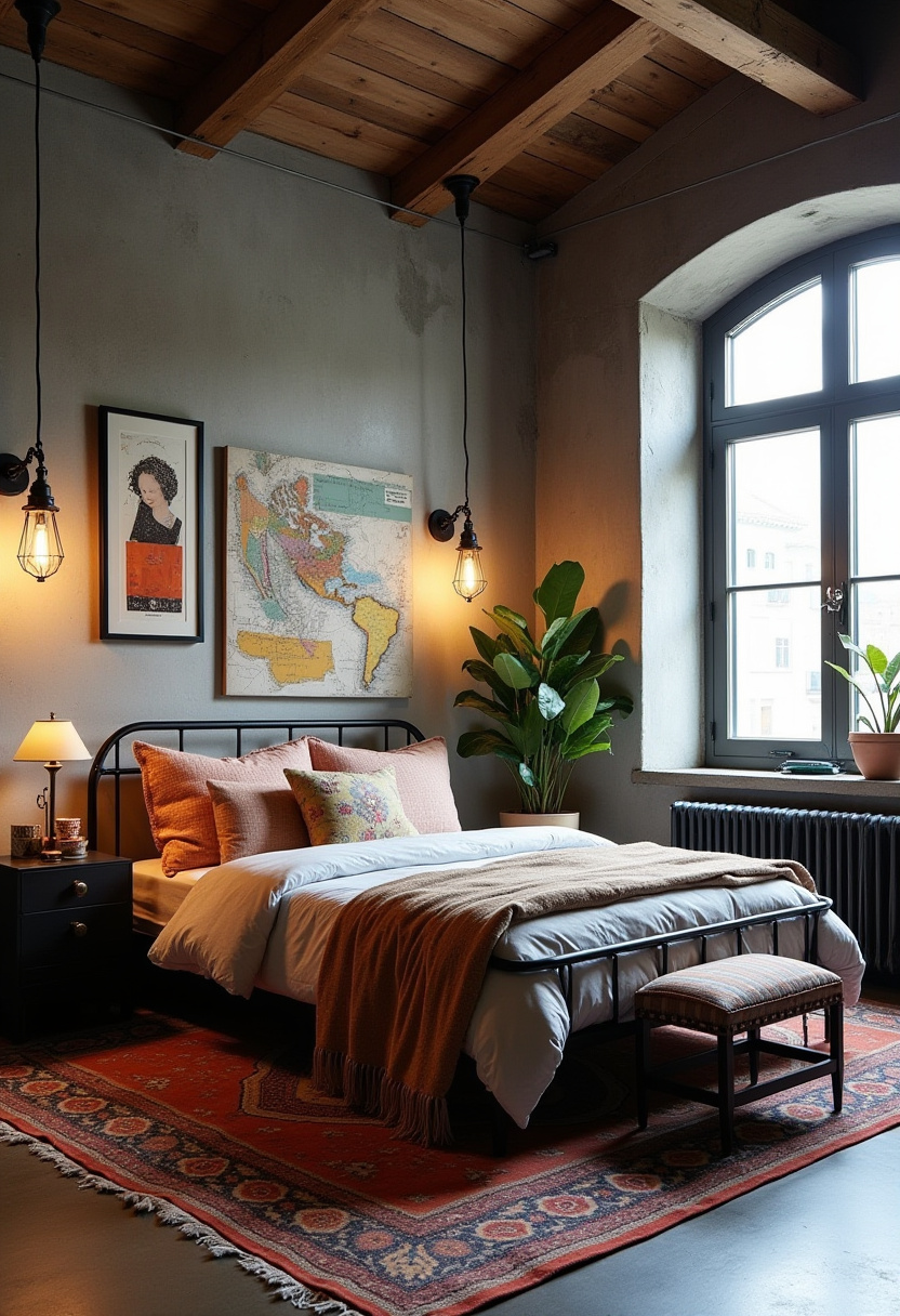 Bohemian Bedroom Decor & Styling 25