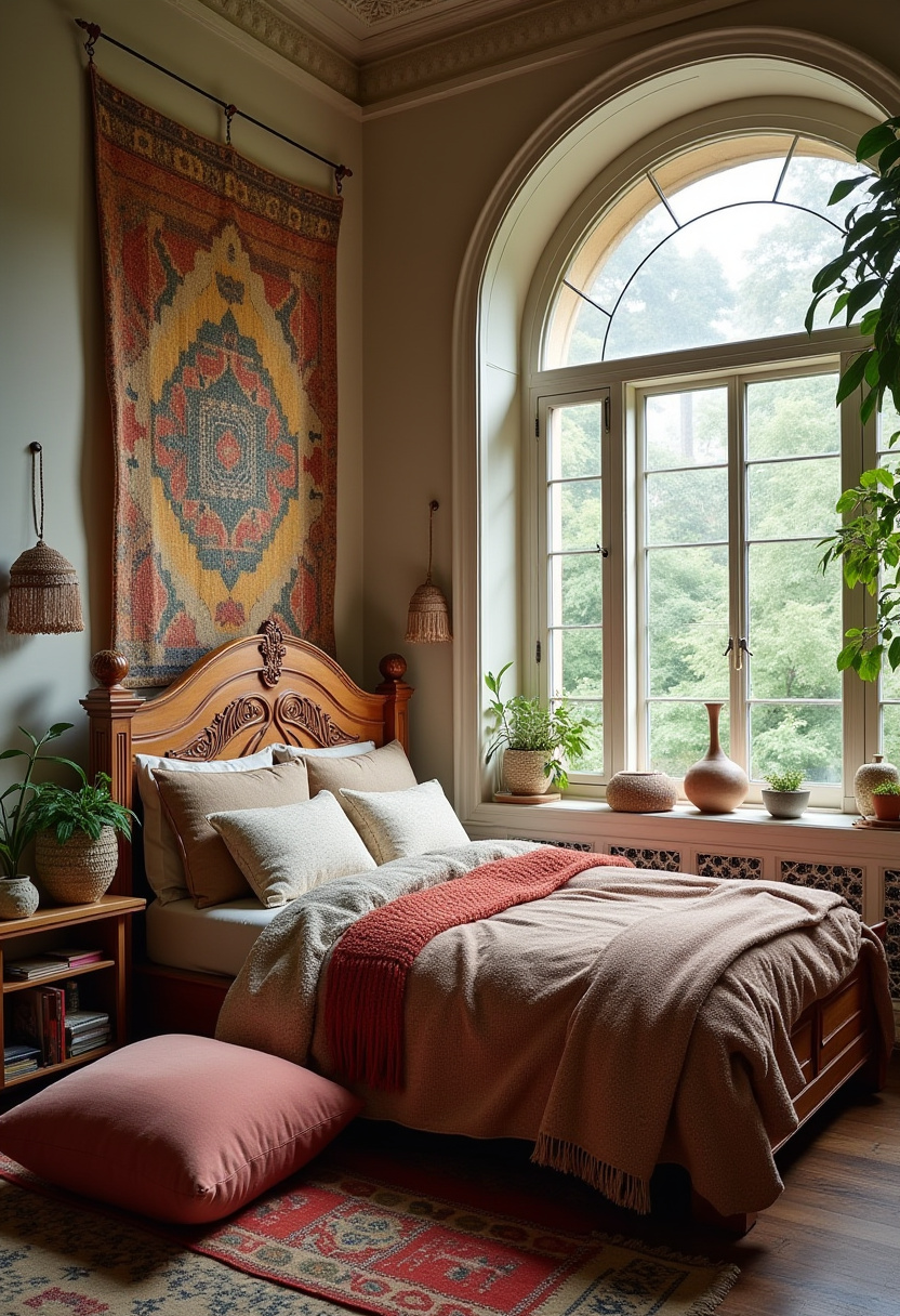 Bohemian Bedroom Decor & Styling 4