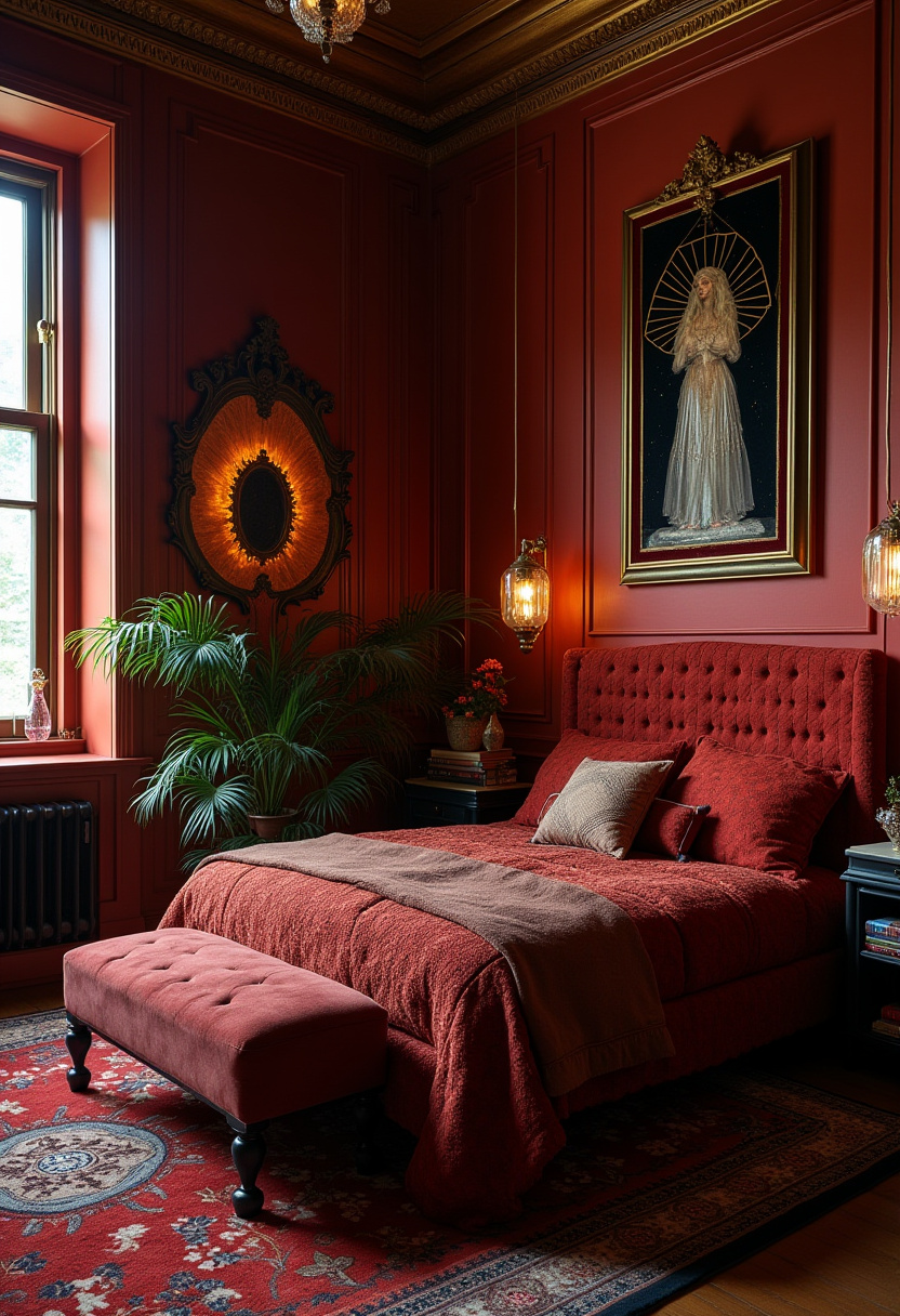 Boho Witchy Bedroom Ideas 15