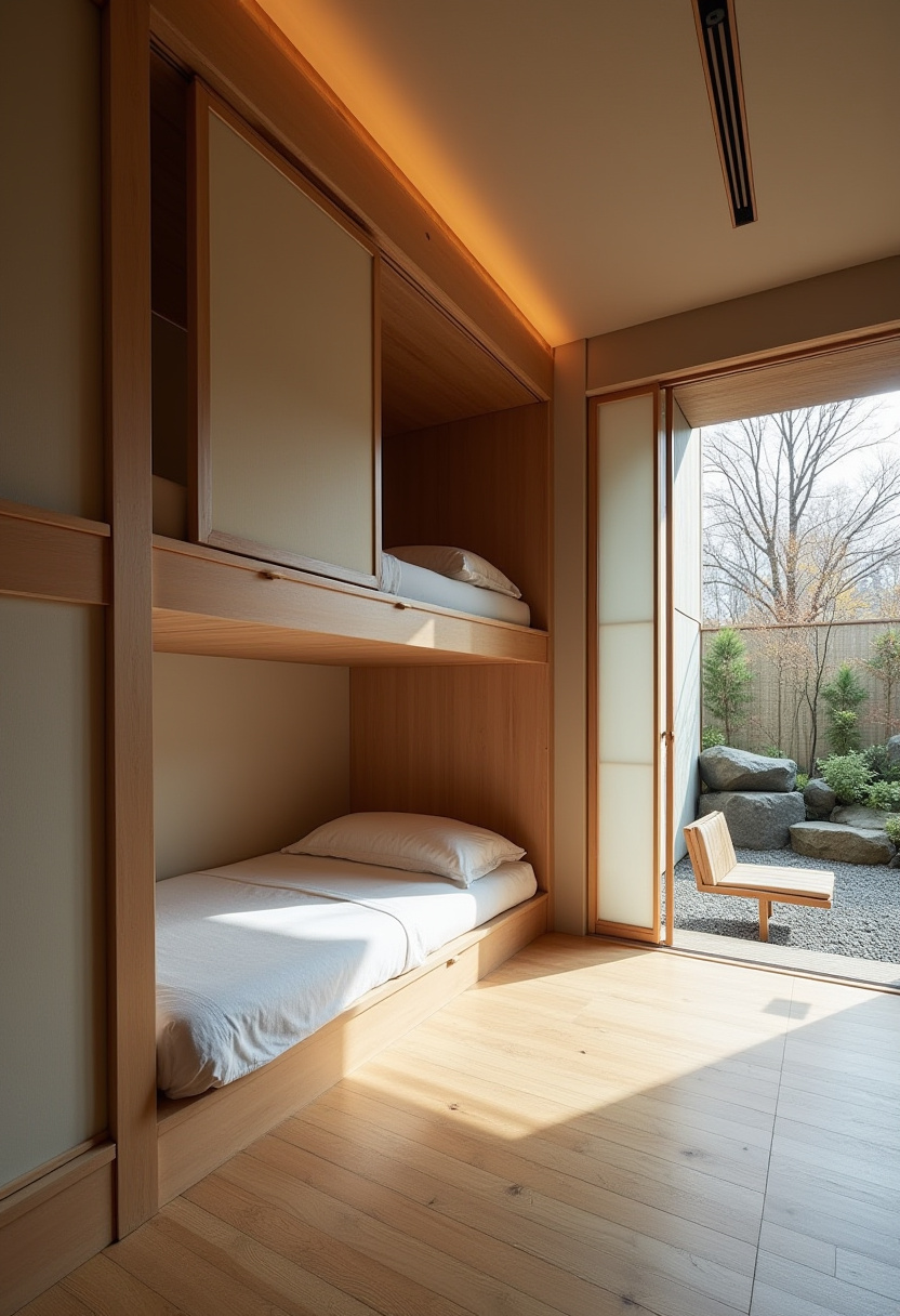 Built In Bunk Beds 16