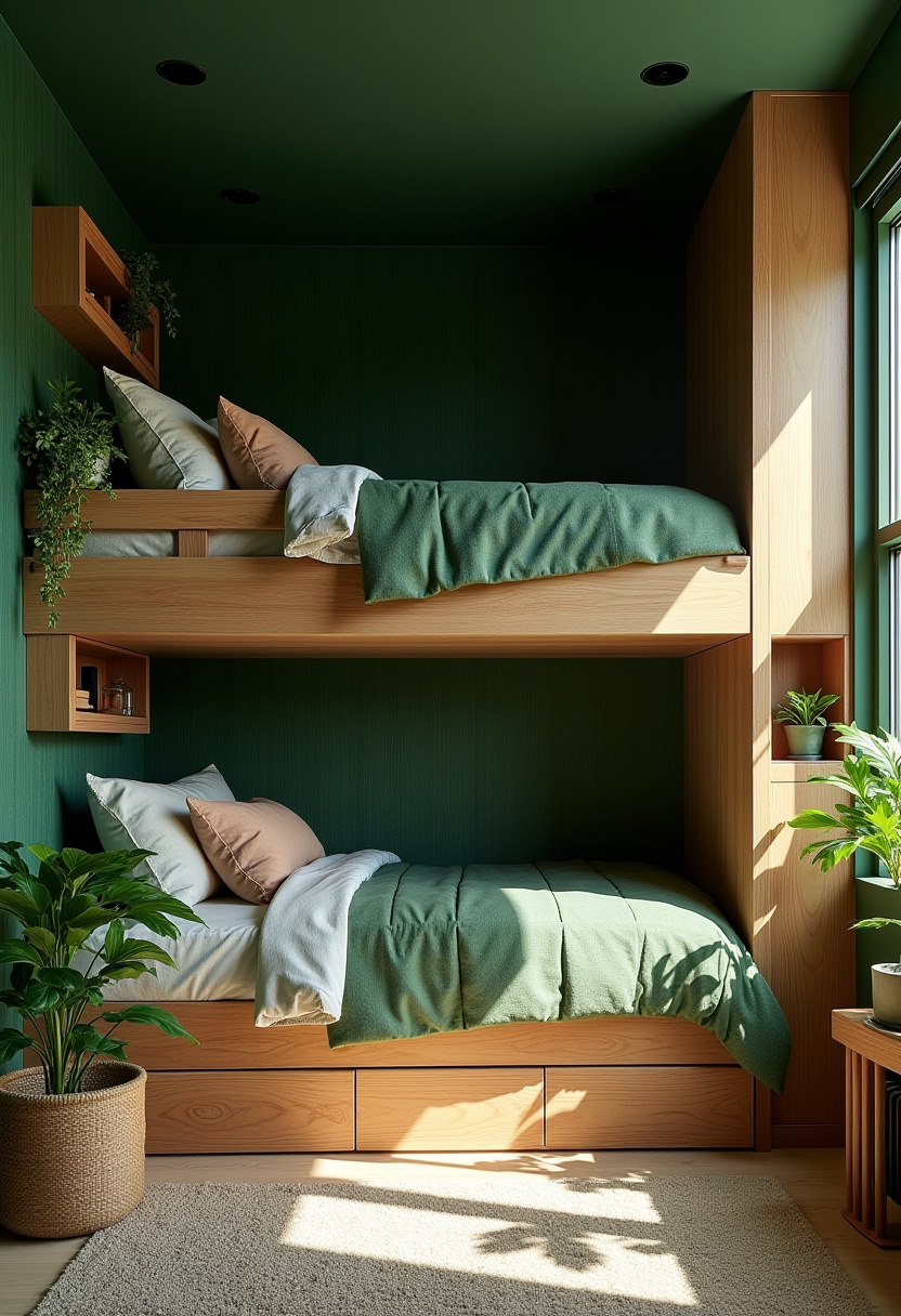 Built In Bunk Beds Small Room 12