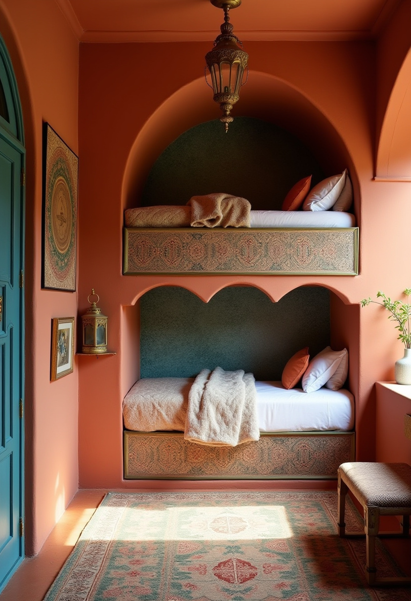 Built In Bunk Beds Small Room 23