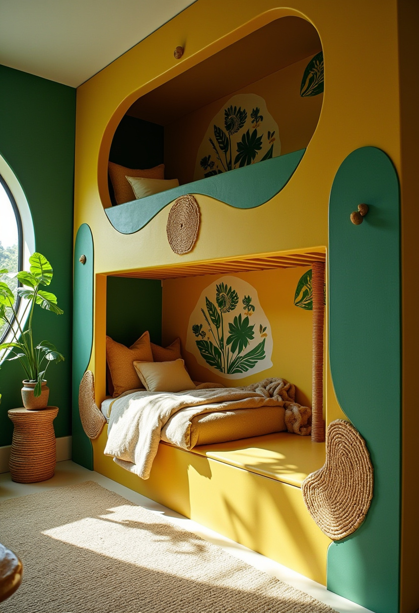 Built In Bunk Beds Small Room 29