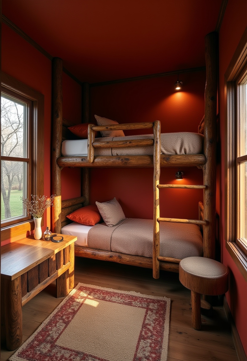 Built In Bunk Beds Small Room 7
