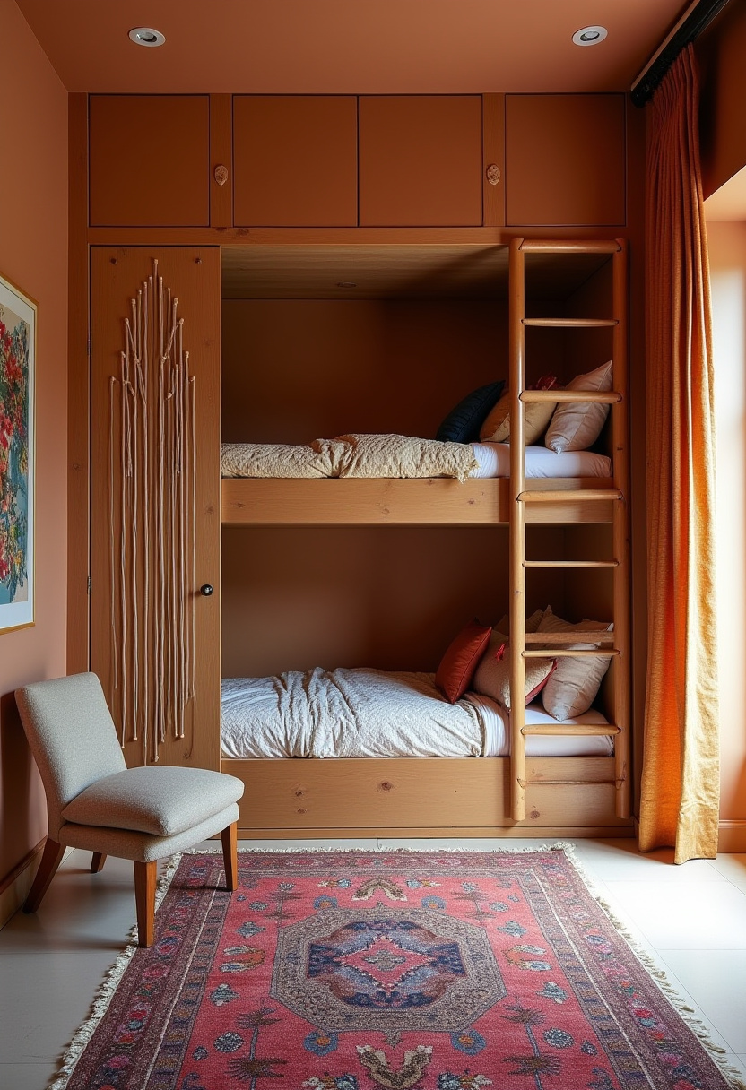 Built In Bunk Beds Small Room 8