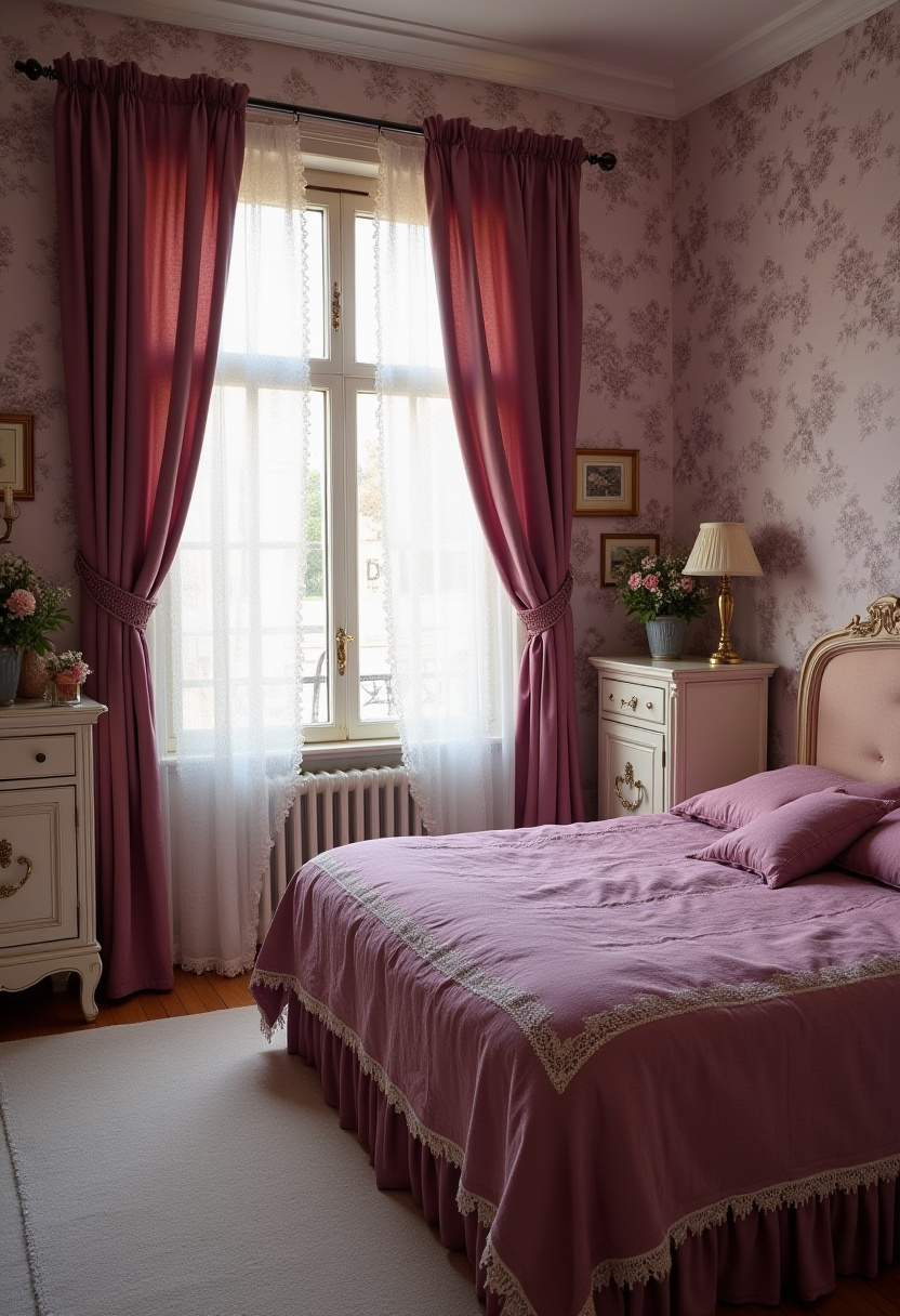 Burgundy Bedroom Ideas 20