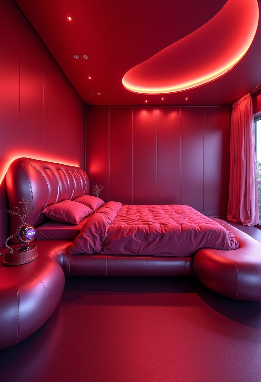 Burgundy Bedroom Ideas 21